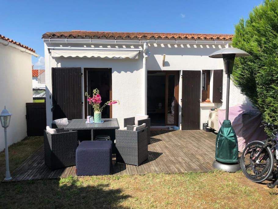 Agreable Maison, Plage A 400M, Jardin, Piscine Et Tennis แซ็งต์-ปาเลส์-ซูร์-แมร์ ภายนอก รูปภาพ